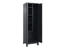schoonmaakkast,HxBxD 1950x600x500mm,links 4vakken