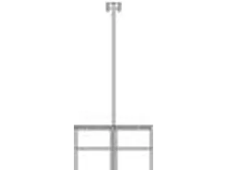 Omkleedbank L 1500Mm Houten Zitlatten Dubbelzijdige Hakenlijst Ral7021 - 7