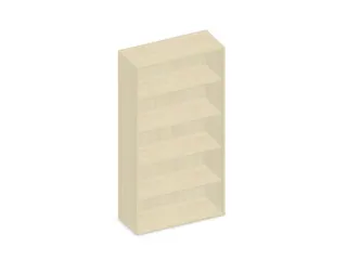 kantoorstelling,HxBxD 1920x1000x430mm,decor romp esdoorn - 2