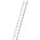 inhangstellingladder,balk L 3,73m,v. H tot 3,46m,14,verstevigde treden