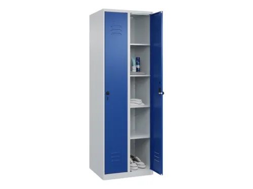 wasgoedverdeelkast,HxBxD 1850x600x500mm,vak B 300mm,draaigrendel