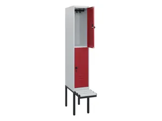Dubbeldekse dekenkist,HxBxD 1950x300x815mm,1x2vak.,vak B 300mm - 2