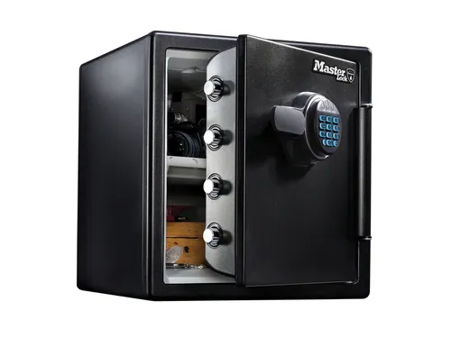 Kluis MasterLock brandvrij en waterdicht electronisch combi-slot XL Zw