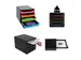 Module de classement Big Box 4 tiroirs Aquarel - Couleurs assorties