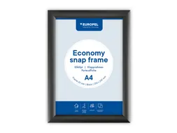 Kliklijst Europel Economy A4 25mm Zwart Easy-click