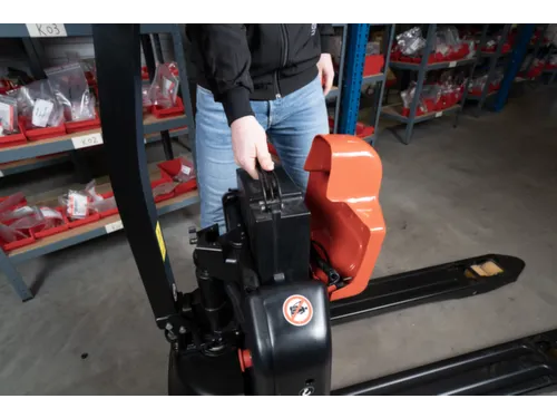 Elektrische palletwagen,draagverm. 1800kg,vork L 1150mm