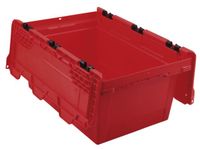 Euronorm-herbruikbare bakken HxLxB 199x600x400mm PP rood