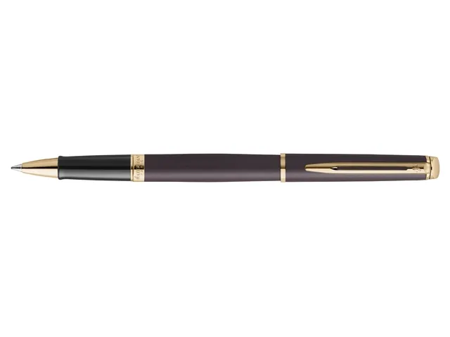 Rollerpen Waterman Hémisphère Fashion GT Fijn metallic zwart