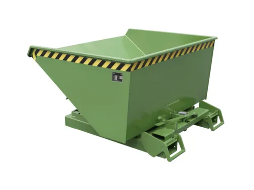 kiepbak,HxLxB 865x1485x1095mm,0,6m³,draagverm. 1000kg,RAL6011