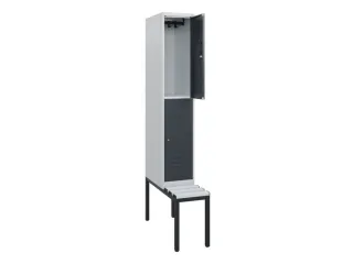 Dubbeldekse dekenkist,HxBxD 1950x300x815mm,1x2vak.,vak B 300mm - 2