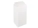 Afvalbak Staal Wit 80 Liter Met Push Klep