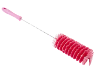 Pijpborstel Met Handvat Ø 60mm Medium Roze - 1