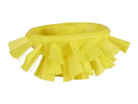 Vikan UST tankborstel harde vezels 190mm geel