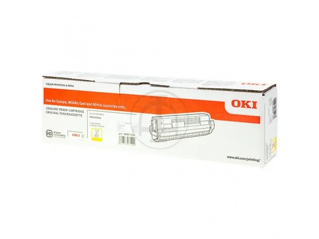 46861305 OKI C8xx toner yellow 10.000