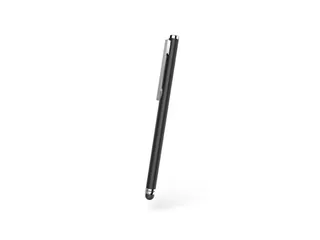 Stylus Pen Hama Slim met soft touch punt en clip zwart - 1