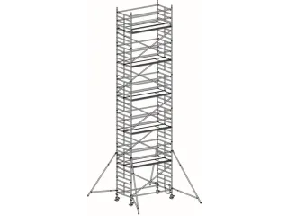 rolsteiger,reik H 12,4m,steiger H 11,64m,5platform(s),m. luik - 1