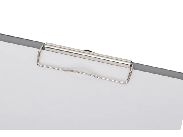 Klembord MAUL A4 staand PVC zilvergrijs