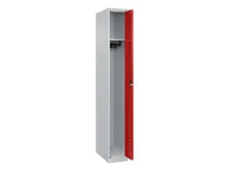 locker,HxBxD 1850x250x500mm,1vak,vak B 250mm,cil.-slot,staand op vloer