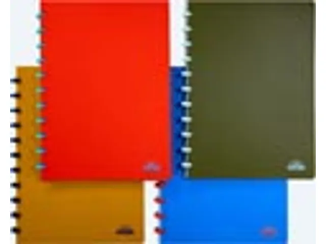 Nature schrift A4 144 blad commercieel geruit assorti