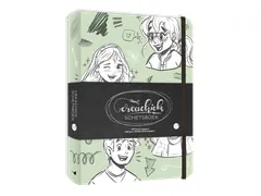 Schetsboek CreaChick Sage Green 15.5x21.3cm 240gr 54 vel