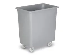 Mobiele Opslagbak Hoekig Pe Hxbxd 670x660x432mm 135 Liter Grijs