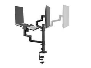 Monitorarm + laptophouder Neomounts NEXT DS20-425BL2 zwart - 4