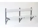 banc mural,HxLxP 710x2000x360mm,barres alu,structure acier RAL7016