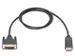 DisplayPort-adapterkabel type DP DVI (24+1) m/m 1m DP 1.1a Zwart