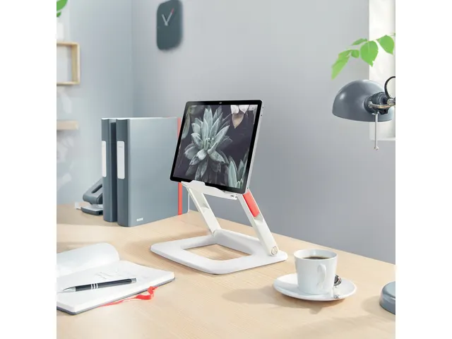 Laptopstandaard Leitz Ergo verstelbare multihoek wit