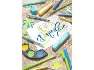 puntenslijper Faber-Castell "Sleeve" assorti kleuren 2-gaats display a - 9
