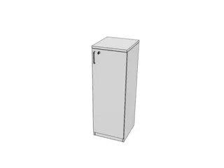 kantoorkast,HxBxD 1155x400x445mm,Bl-wit - 1