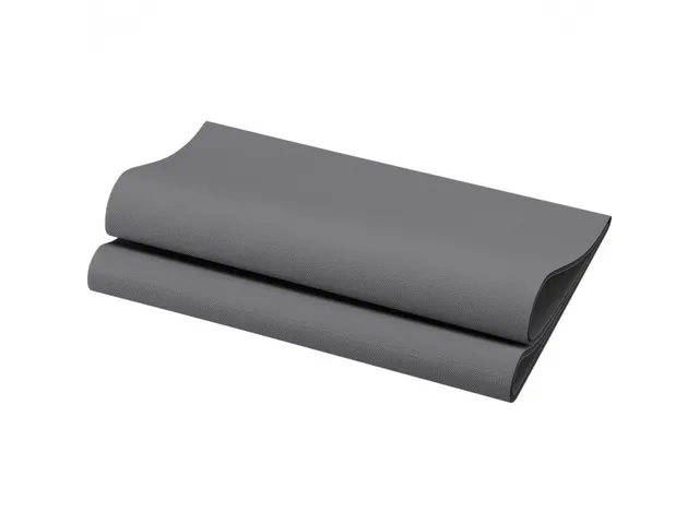 Duni Servet 40x40cm Dunisoft Granite Grijs 6x60 Stuks