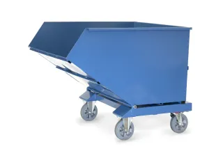 Afvalbakken 4704 800kg 800 liter Ral5007 - 2