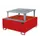 opvangbak,v. 1xIBC,opvangvol. 1000l,HxBxD 1083x1460x1460mm,m. aftapbok
