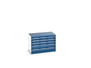 ladekast,HxBxD 700x1050x650mm,5lade(n),lade voor normale belastingen - 7