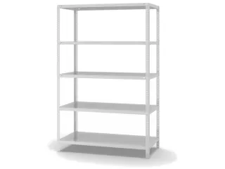 magazijnstelling,grondveld,HxBxD 2000x1300x600mm,vaklast 200kg - 2