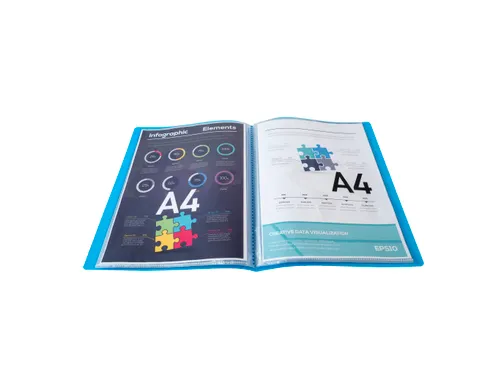 Showalbum Halfharde PP IDERAMA PP 20 Tas A4 Assorti