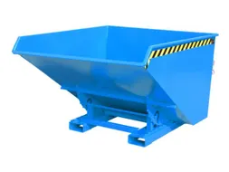Kiepbak voor spaanders,HxLxB 1095x1720x1570mm,1,7m³,draagverm. 1500kg