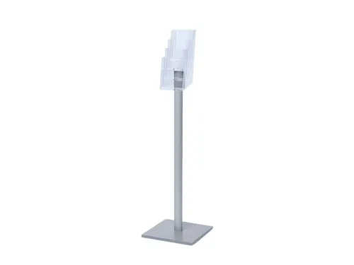 Brochurehouder Quantore met standaard 4x 110x140x30mm
