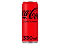 Frisdrank Coca Cola Zero blikje 0.33l