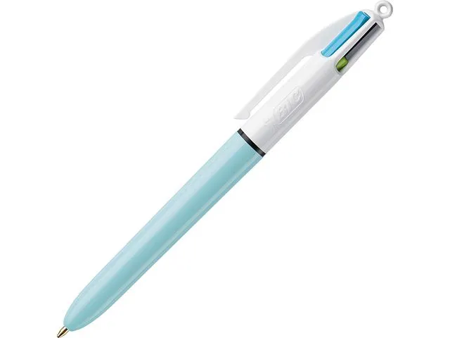 BIC Stylo à bille 4 couleurs Fashion Medium