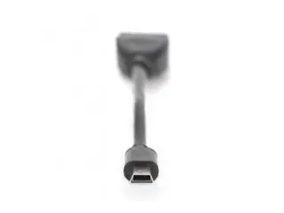 USB 2.0-adapterkabel OTG type mini B - A St/Bu 0,2m USB 2.0-compatibel - 4