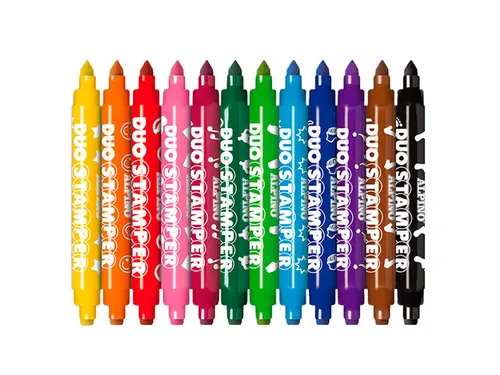 Duo Stamper viltstiften set van 12 stuks