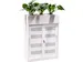 Euroseats Schuifdeurkast 105x90x40cm Wit