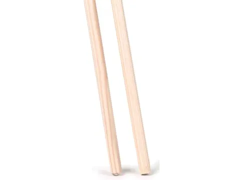 Borstelsteel uit hout 120cm x 22,5 mm