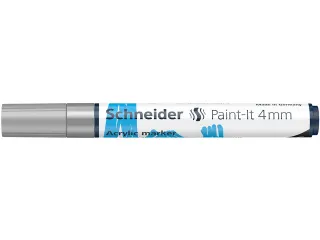 Acrylmarker Schneider Paint-It 320 4mm zilver - 1