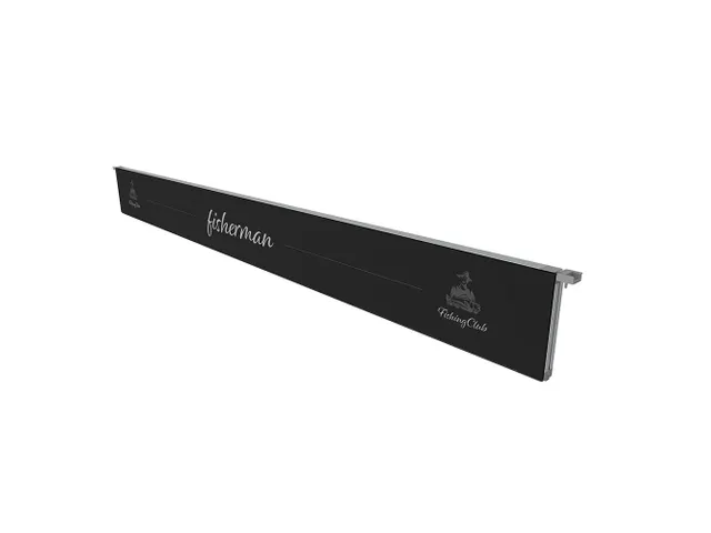 FlexFrame Modulair systeem Topbanner 300x30cm Zilver frame