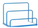 OUTLET Supports d'insertion 6016 Hauteur 600mm Accessoires 6016