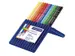 Kleurpotloden Staedtler Ergosoft 157 driekantig 12 stuks assorti
