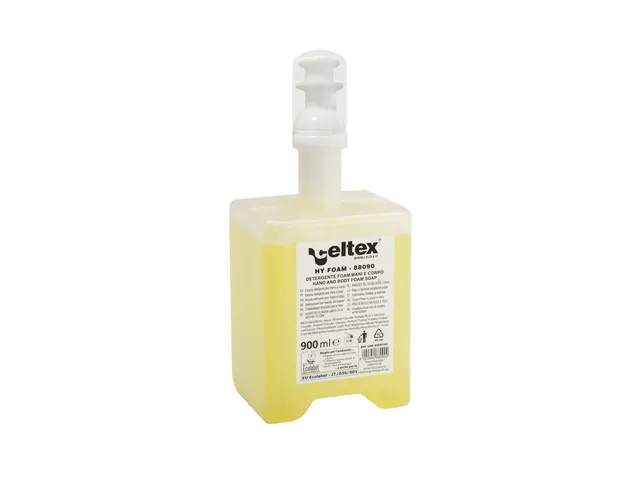 Handzeep Celtex MM Formatic Lemon 900 ml doos a 4 stuks